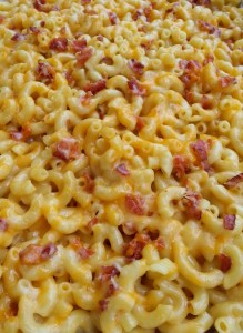 Baked Mac and Cheese w Bacon