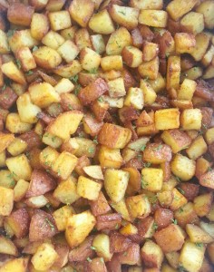 Roasted Potatoes Tray