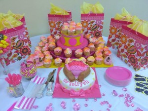 pink baby shower sweet table royal palm beach florida